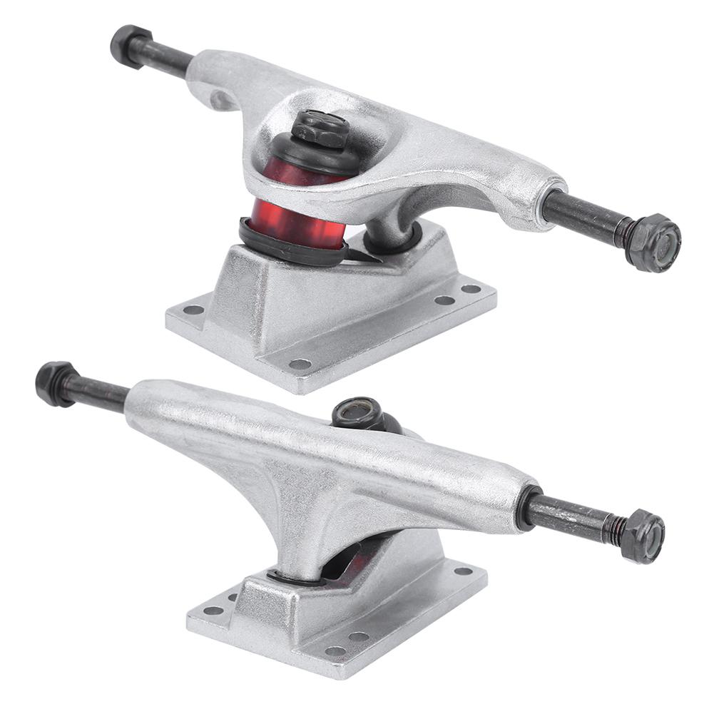 2шт утолщенный кронштейн для скейтборда из алюминиево-магниевого сплава 4?8-дюймовая подставка 5V полировальное покрытие