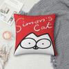 Trendy Living Room Simons Cartoon Cat Catsdecorations Pillowcase Merch Pillow Covers Square Multiple Sizes