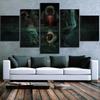 No Framed 5 Pieces Pyke The Bloodharbor Ripper Legends League Game Kids Wall Art Canvas Posters Pictures Paintings Home Decor