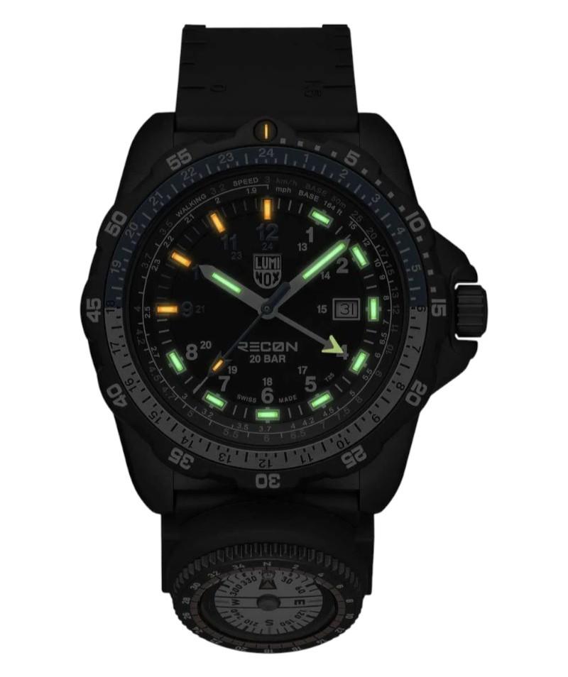 Luminox Мужские кварцевые часы Land Recon GMT NAV SPC LM-XL.8833