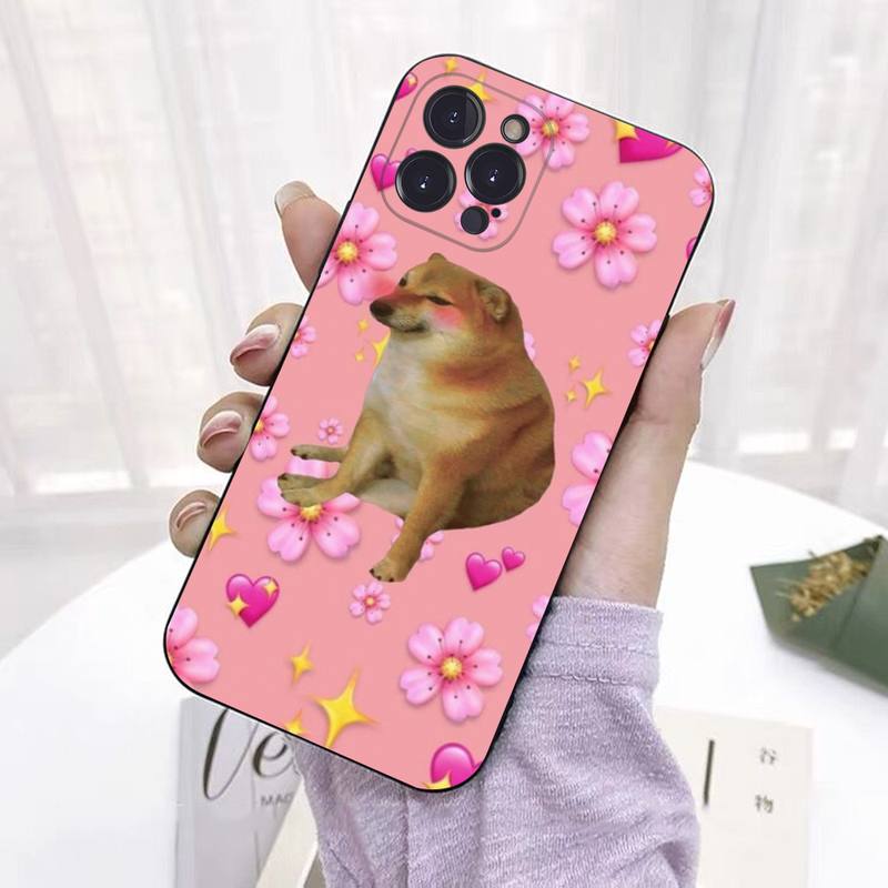 Чехол для телефона Cheems Doge для iPhone 11 12 13 Mini Pro Max 8 7 6 6S Plus X 5 SE 2020 XR XS Funda Case