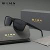 Солнцезащитные очки WIMN для поляризации UV400 TR90 Высококачественная зернистая оправа для ежедневной защиты глаз