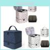 Premium Pu Makeup Pouch With Multiple Compartments For Onthego Beauty Needs