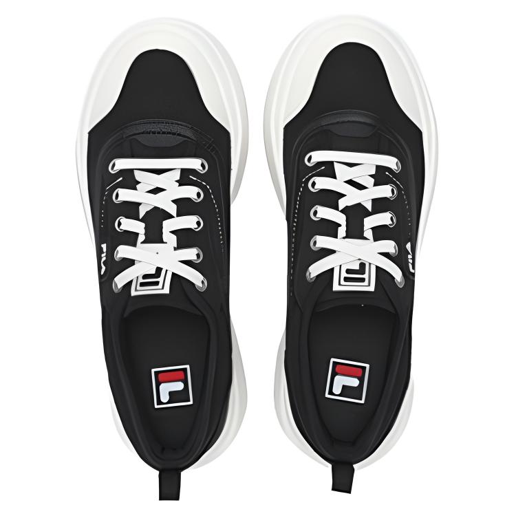 Fila Легкие удобные простые прочные парусиновые кеды с низкой посадкой для мужчин Черные F12M421305FBK