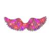 Kids Angel Wings Costume Prop Lighting Up Feather Wings Lightweight Fairy Wings for Cosplay
