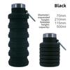 New Portable Silicone Water Bottle Retractable Folding Coffee Bottle Cups E Outdoor Travel Tools Collapsible Sport Bottles
