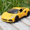 1/24 масштабная модель автомобиля Lotus Emira, игрушечный автомобиль из цинкового сплава со звуком и светом для детей, подарок для мальчиков и девочек
