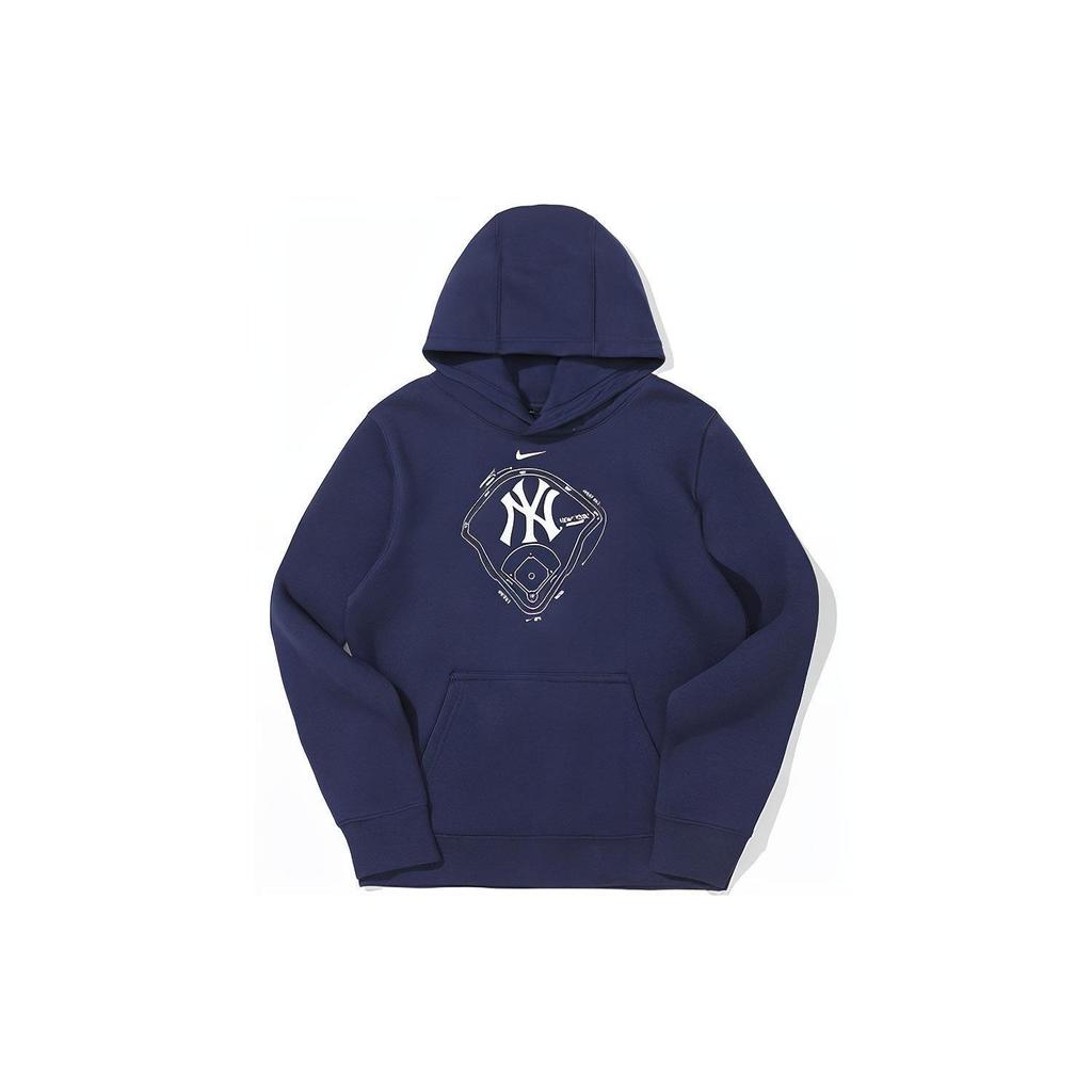 Nike MLB Нью-Йорк Янкис Худи на молнии из флиса Club Fleece Темно-синий Детский 3Z3B7SBF7-NYY