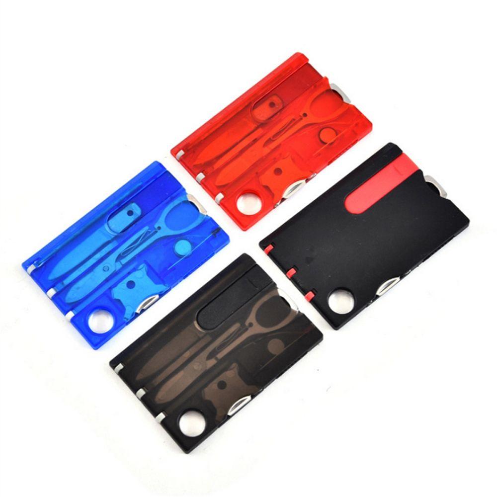 Sets Outdoor Camping Tool 12 In 1 Pocket Credit Card Multi Tool Card Card Multi Tool EDC Tool Gear