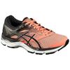 Asics Гель-зона 6 Амортизация Прочные Дышащие Низкие Кроссовки для Бега Женские кроссовки Оранжевый Черный 1012A496-700