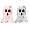 Disco Ghost Statue Shiny Mirror Ghost Figurine Dazzling Reflective Ghost Ornament for Home Parties Bars Halloween Decoration