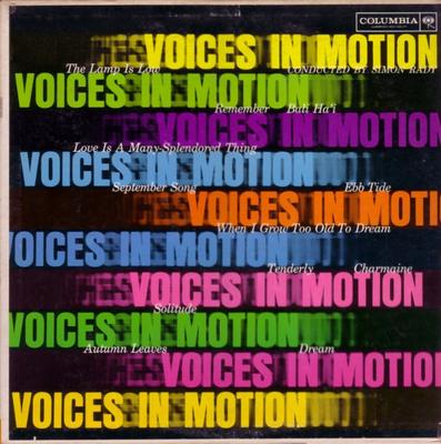 LP Пластинка SIMONRADY - Voices In Motion CL1665 COLUMBIA 1961 US New Age & Easy Listening Б/у