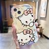 INS Kawaii Hello Kitty Casing For Xiaomi Redmi 15C 15 Note 15 Pro 14C 13C Note 14 13 12 Pro Plus A7 Pro 5G Trendy Phone Case
