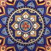 Полный круглый дрель 5D DIY цветок алмазная живопись Религиозная Мандала Мозаика Алмазная вышивка крестиком подарок ручной работы