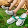 2024 New Hole Shoes Men Women's Sandals Summer Outdoor Beach Sandals Men Clogs Home Not Slip Platform Slippers Men Garden Shoes