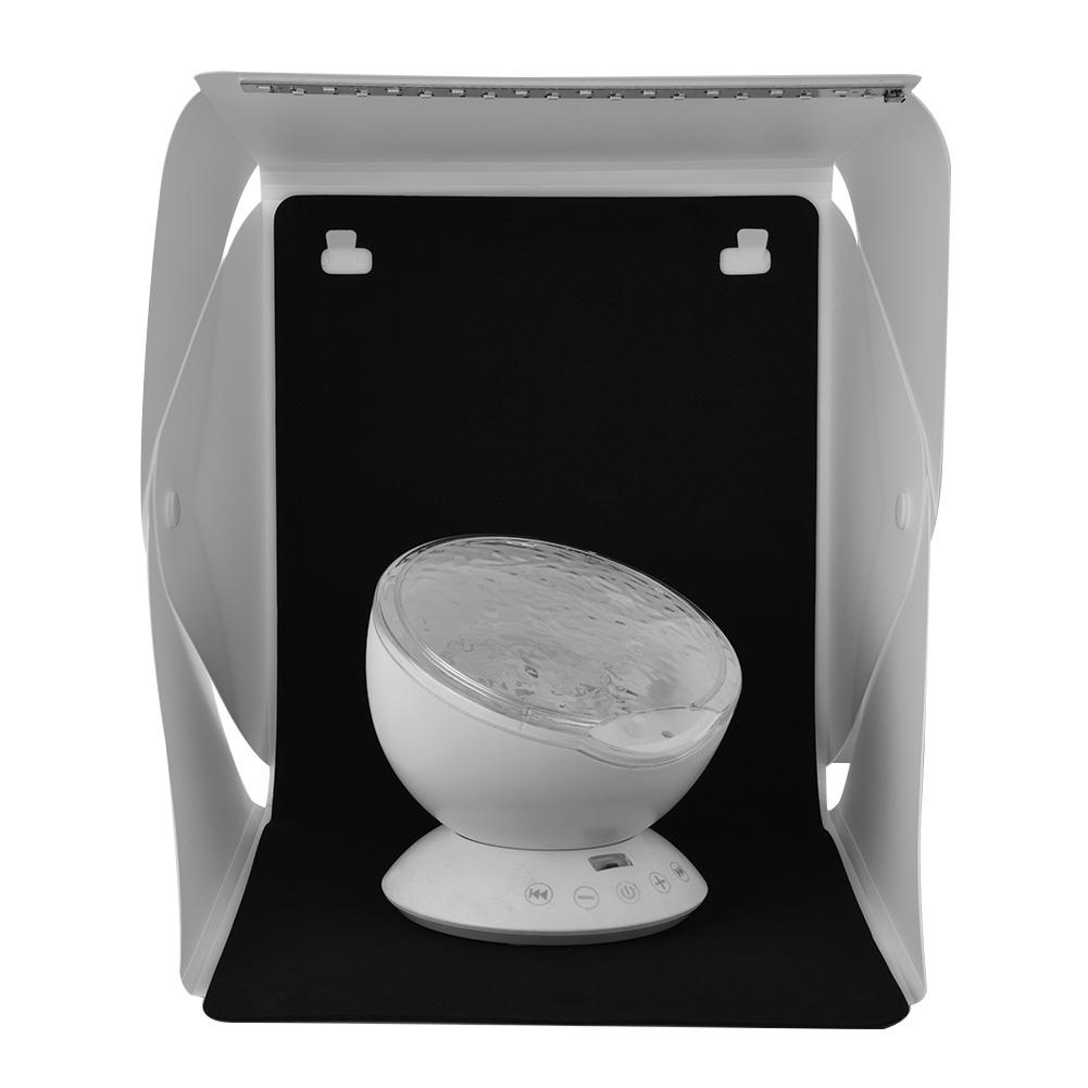 Портативный складной мини-студийный комплект светового короба для фотосъемки с 4-цветными фонами