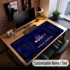 Custom Name Extended Mouse Pad,Travis Scott Gaming Desk Mat For Home Office Desktop Decor