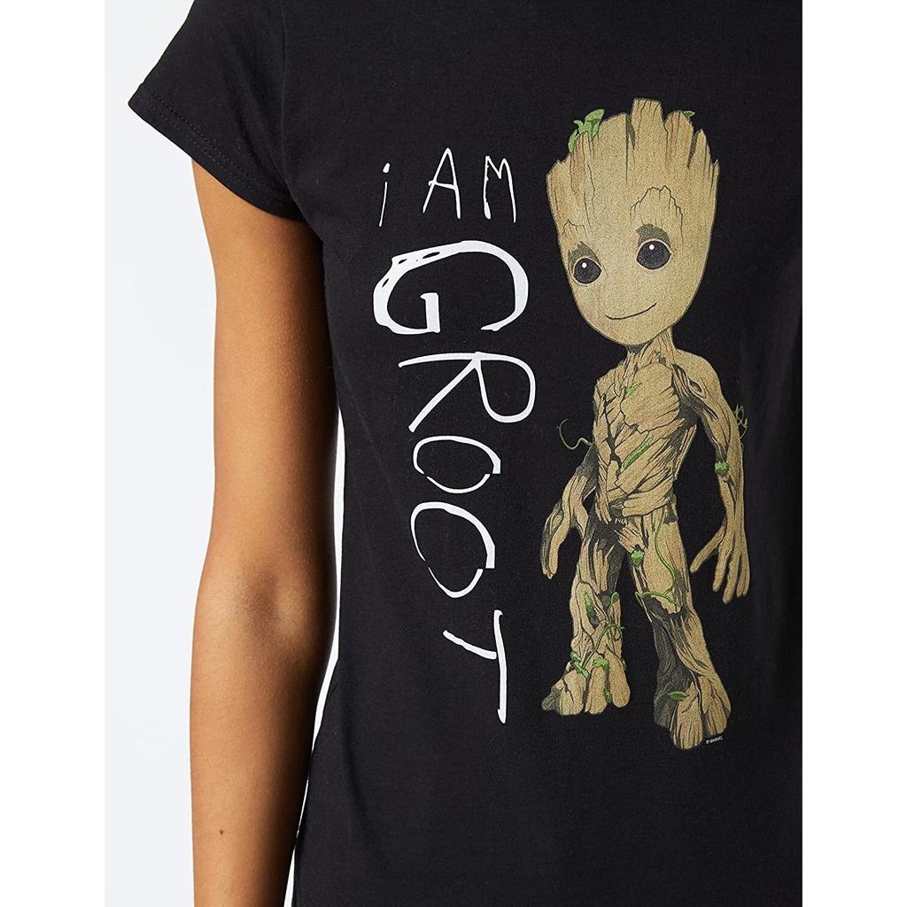 Guardians Of The Galaxy 2 Женская/дамская футболка с надписью «I Am Groot Scribble»