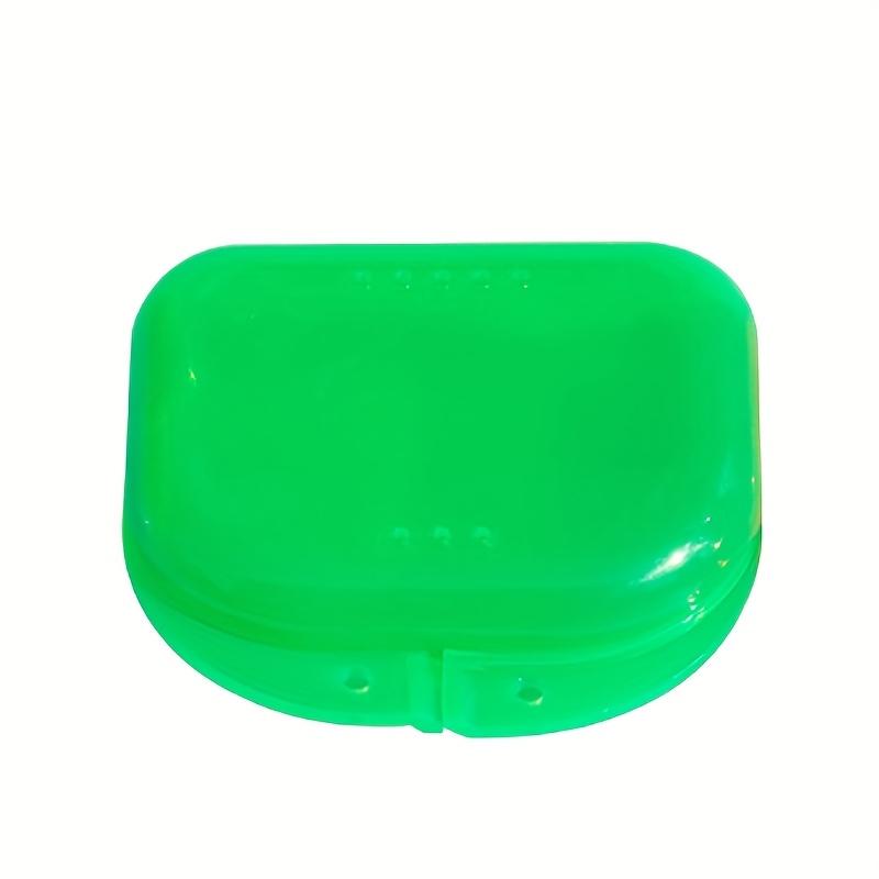 Премиальный прозрачный контейнер для зубных протезов Прочный пластик, без запаха Аксессуар для личной гигиены для путешествий и хранения