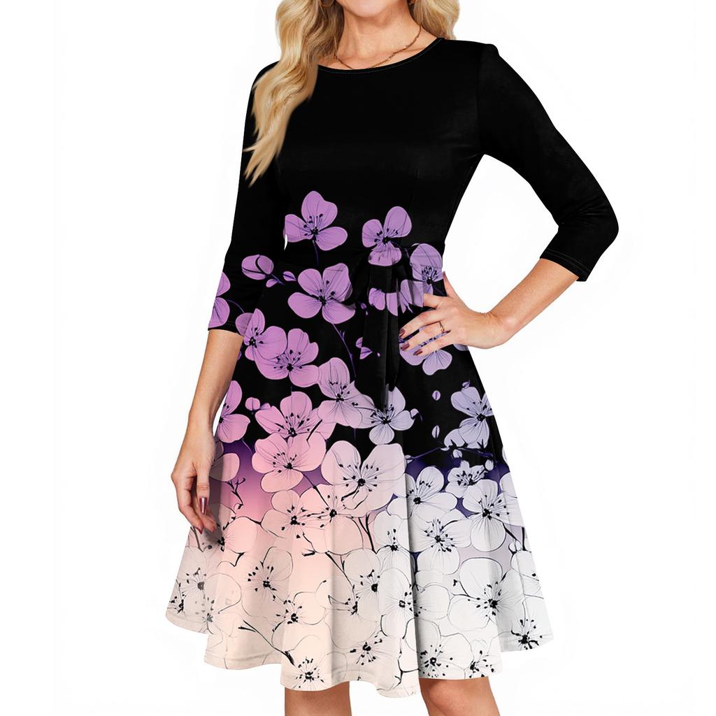 Женские коктейльные платья с рукавом 3/4, винтажное платье для гостьи на свадьбу