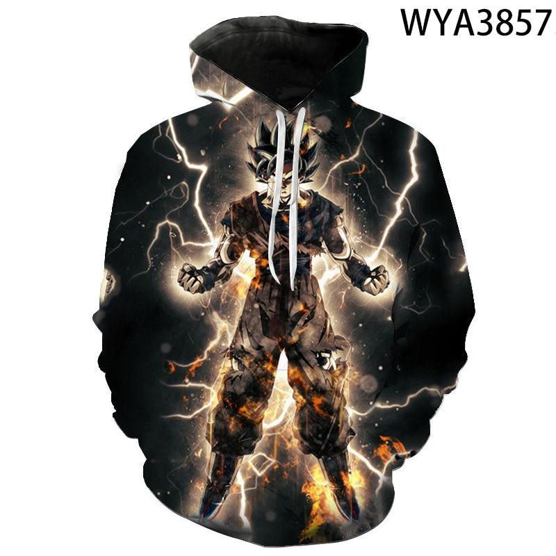 New Men Women Children DBZ Cartoon Anime Dragon 3D Print Hoodies Pullover Streetwear Boy Girl Kids Sweatshirts Cool Tops