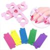 New Nail Art Finger Splitter Sponge Toe Separators Popular Soft Silica Gel Toes Fingers Dividers Manicure Pedicure Nails Tools