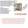 AAAOL1 2pcs Car door LED welcome light forBMW 1 2 3 4 5 6 series E90 E91 E92 E93 E60 E61 F110 F30 F20 badge projector