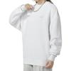 Puma Однотонный повседневный свободный свитшот с круглым вырезом, унисекс, белый 625075-02