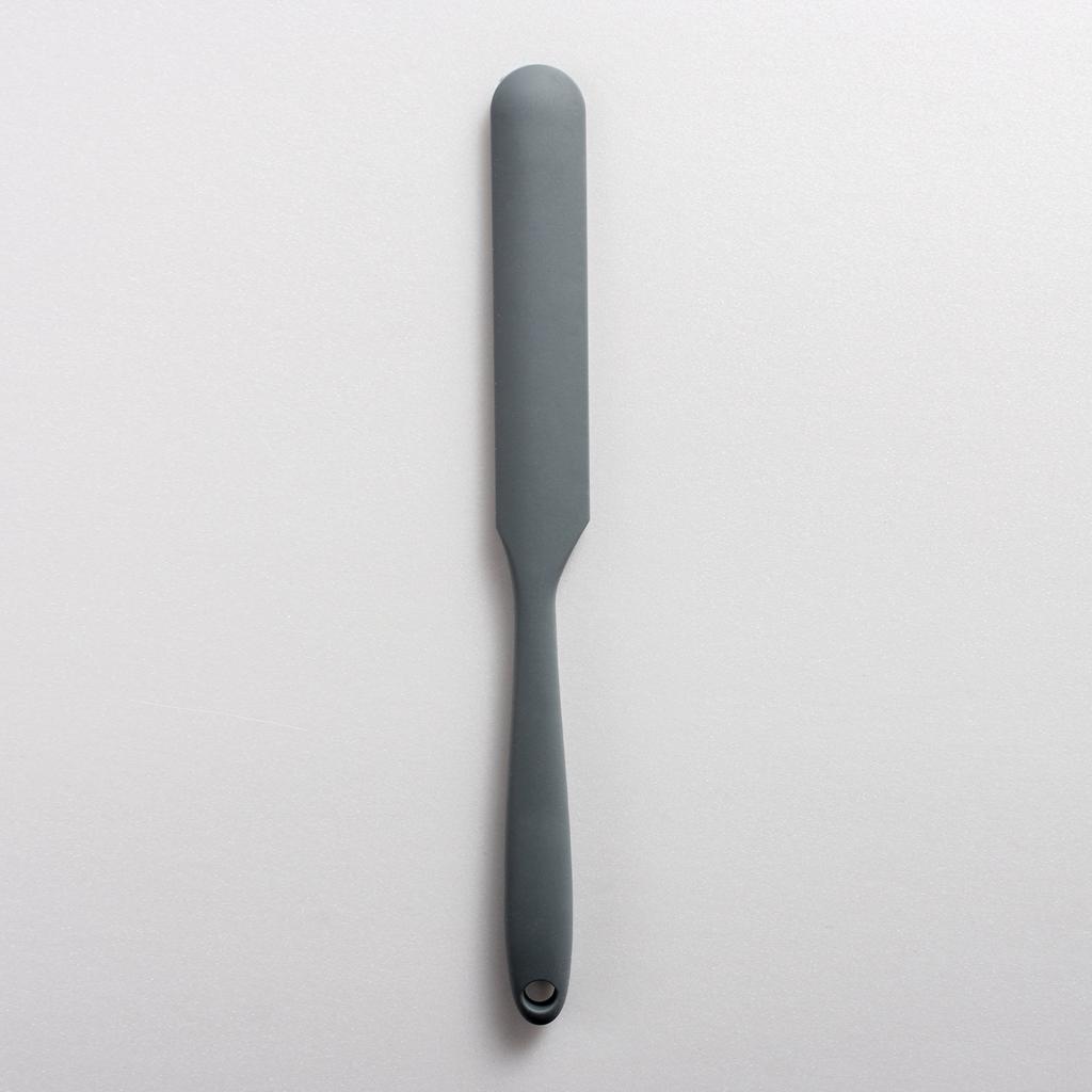 Маленький цельный силиконовый маленький длинный скребок, инструменты для выпечки, скребок для масла, нож для смешивания шоколадного сливочного крема, лопаточка для торта