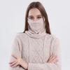 Outdoor Cold Cycling Mask Versatile Solid Color Fake Turtleneck Winter Warm Neck Cover Men and Women
