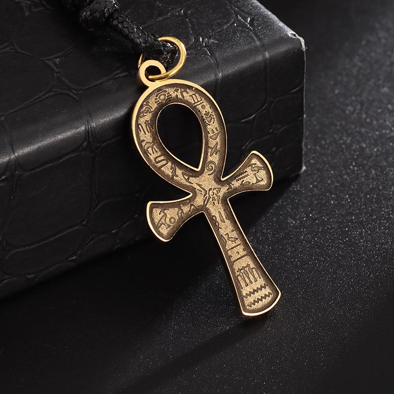 Изысканная популярная медаль из нержавеющей стали «Глаз Гора», ожерелье, египетский тотем, медаль, кулон, мужской и женский амулет, ювелирные изделия