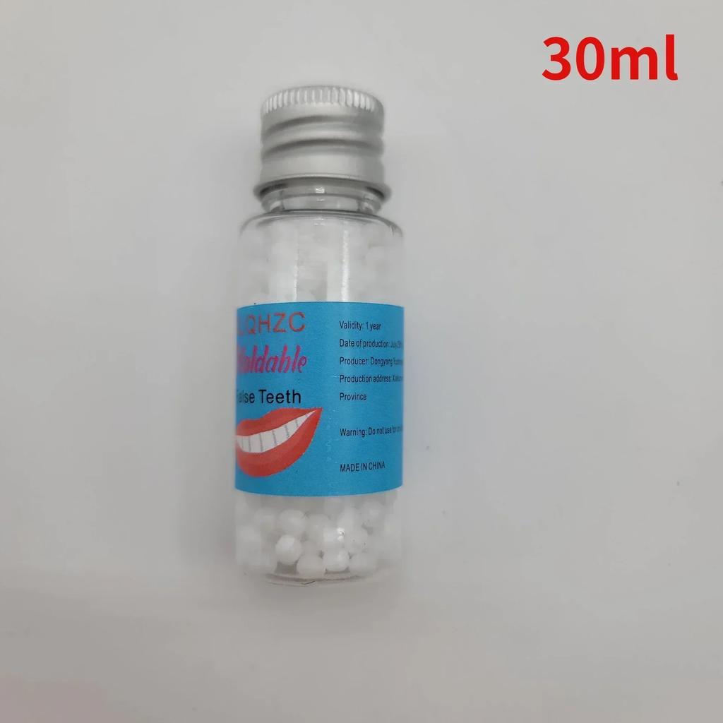 5-50ml Resin Tooth Repair Glue Shapeable Teeth Gaps Filling Solid Temporary Teeth Repair Falseteeth Glue Safety Dental Supplies