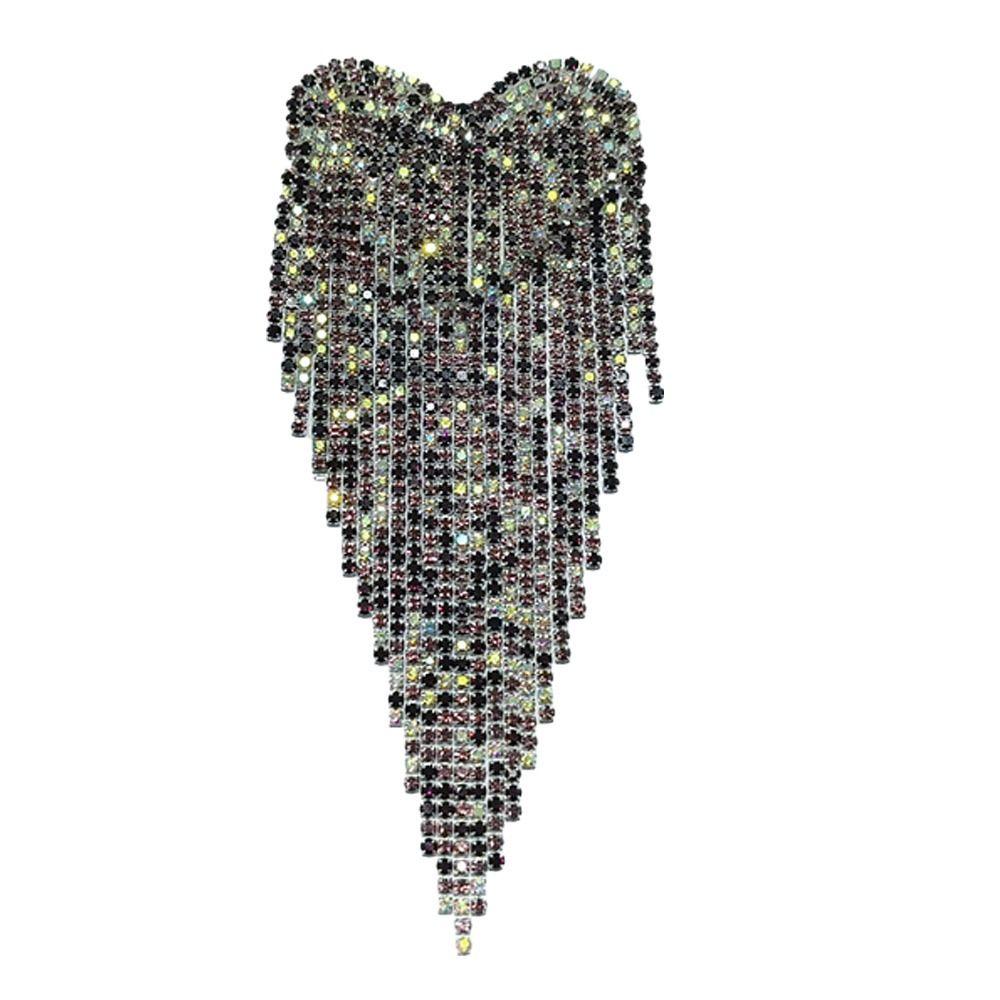 Панк Эполет с Кисточками Ретро Сердце Наплечное Украшение Изысканные Аксессуары для Одежды Мужчины Женщины