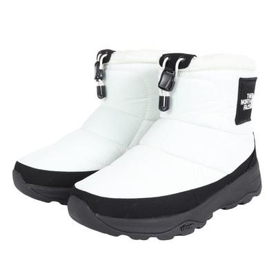 Зимние ботинки Nuptse Bootie WP Логотип Короткие Водонепроницаемые Утепленные Унисекс Гардения Белый/TNF Черный 27.0 см