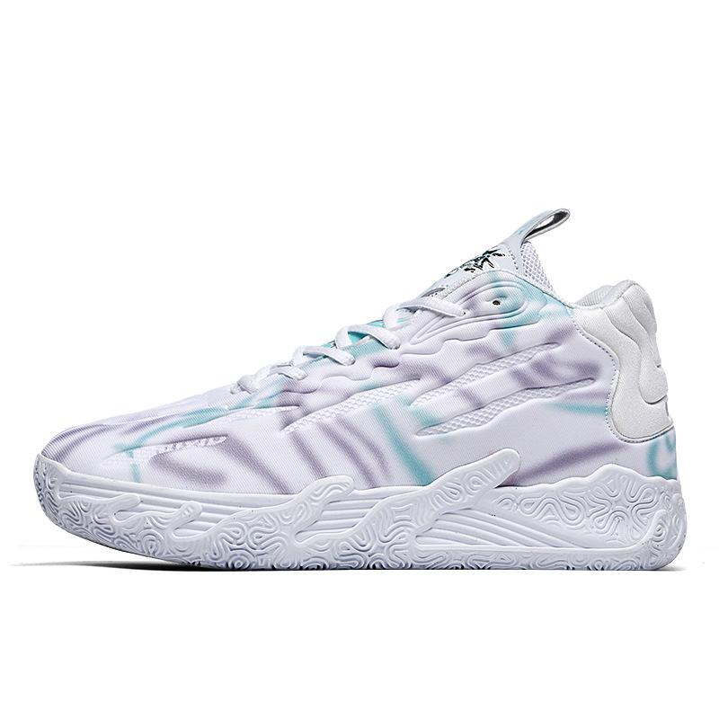 Баскетбольные кроссовки три поколения мужские тренировочные кроссовки для соревнований летающие тканые спортивные кроссовки женские спортивные кроссовки один 2025