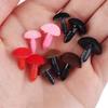 Making Plush Puppet Flocking Triangular Safety Nose Toys Accessories with Soft Washer Doll Noses