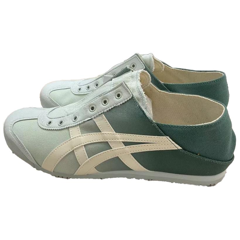 ONITSUKA TIGER MEXICO 66 Прочные Дышащие Легкие Низкие Повседневные Кроссовки Унисекс Зеленые Кроссовки 1183C262-300