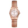Watch Cute Analog Display Pink Stretchable Strap Waterproof Quartz Leisure Business Fashion Accessory Birthday Anniversary Christmas Day Gift for Her