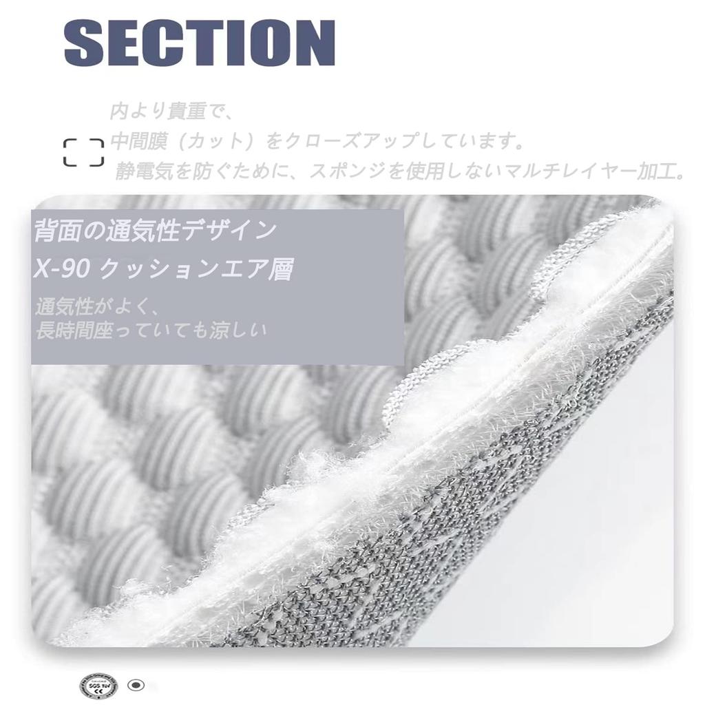 Автокресло Бесплатное автокресло Память Переднее автокресло 2 Черная подушка, Дышащая, Подушка, Черный, Размер, Подушка, Пена, Набор, Стильный, Чехол, Универсальный,