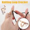 Tools Sewing Accessories Ring Sewing Accessories Yarn Guides Peacock Shape Knitting Loop Crochet