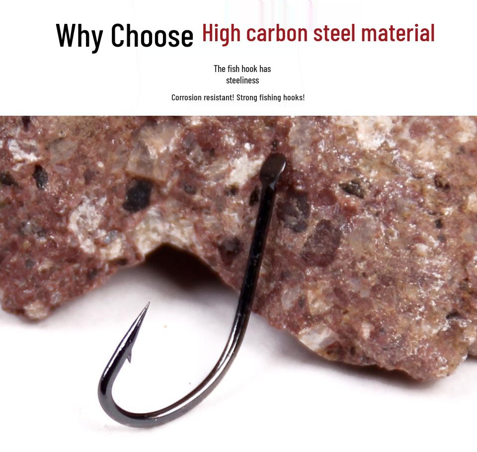 Набор из 120 бионических крючков для нахлыста и приманок - Различные стили