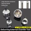 3-19MM Deburring External Chamfer Tool Stainless Steel Metal Drilling Tool Remove Burr Clean Bolt Tools Hex Tool Accessories