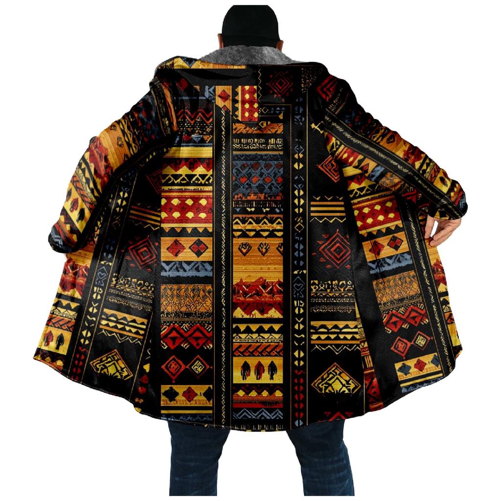 Мужская плотная куртка с карманами на молнии и карманами, вставленными в хлопковую куртку