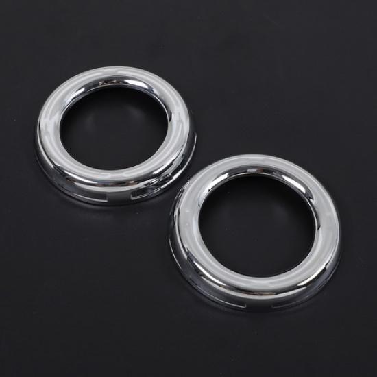 Серебристая накладка на противотуманную фару для Mitsubishi Triton L200 2015-2018