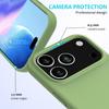 Для iPhone 17 Pro Max Чехол Противоударный Жидкий Силикон Мягкая Подкладка Задняя Крышка для Телефона