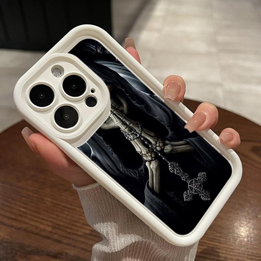 LZ13 Death Prayer Grim Reaper Skull силиконовый чехол для телефона Xiaomi 11 Lite 5G 14T Redmi 14C 13C A3 Note 12 11 9 10 13 Pro Plus противоударный задний чехол
