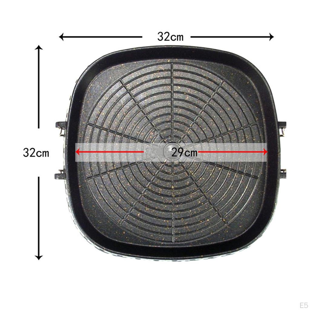 Korean BBQ Grill Pan for Outdoor Cooking