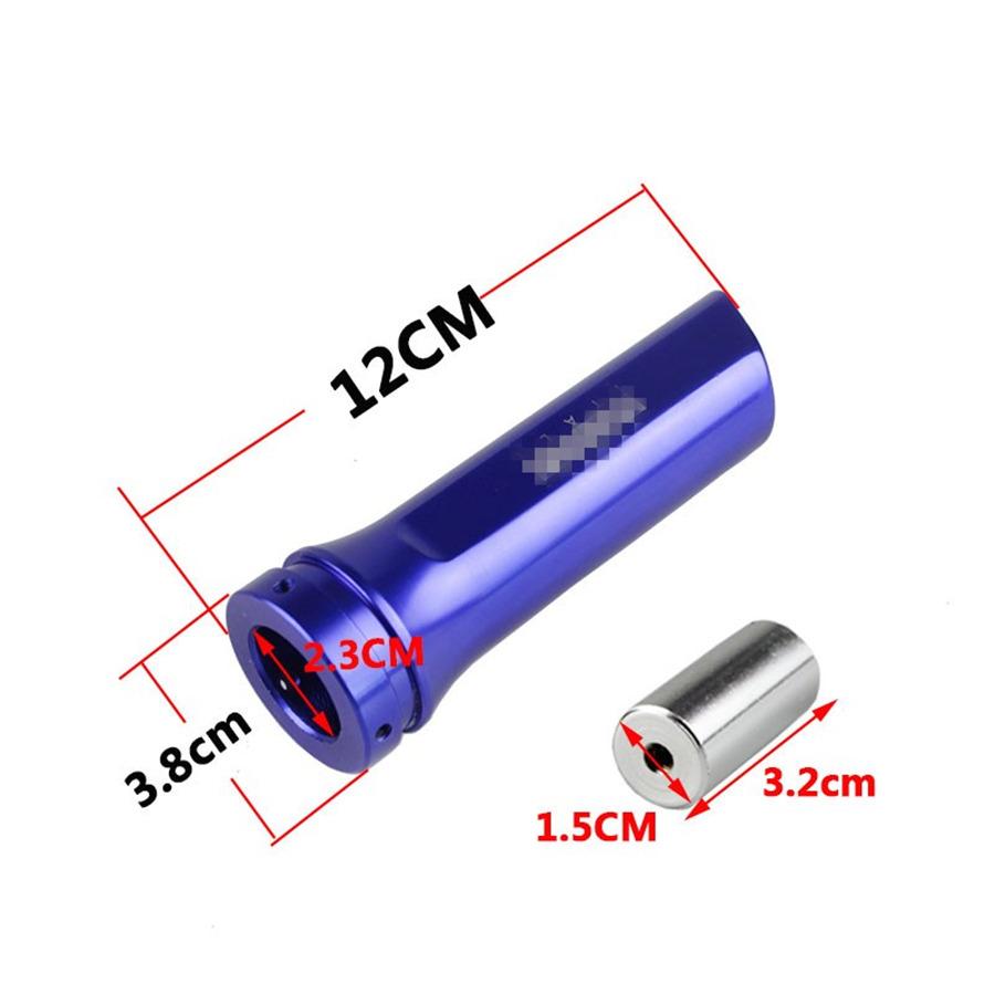 Универсальный автомобильный алюминиевый ручка ручного тормоза Защитная крышка для тормоза Красный чехол-пыльник