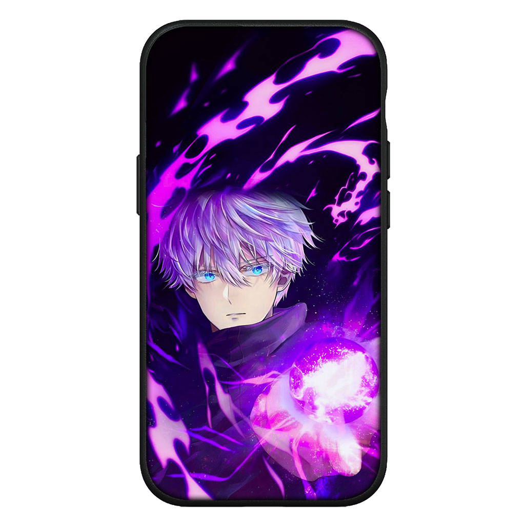 Для iPhone 16 15 Xiaomi Redmi Note 14 13 12 11 Pro Max X 8 16e Samsung Galaxy S25 S24 S23 Moto OPPO Huawei Jujutsu Gojo Satoru Kaisen Cool Phone Case