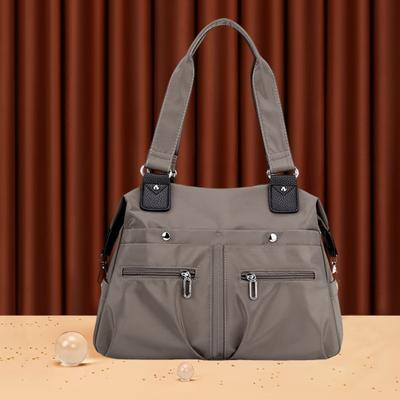 Женская сумка через плечо с несколькими карманами и отделением для ноутбука, устойчивая к брызгам, противоугонная, легкая, для работы и путешествий